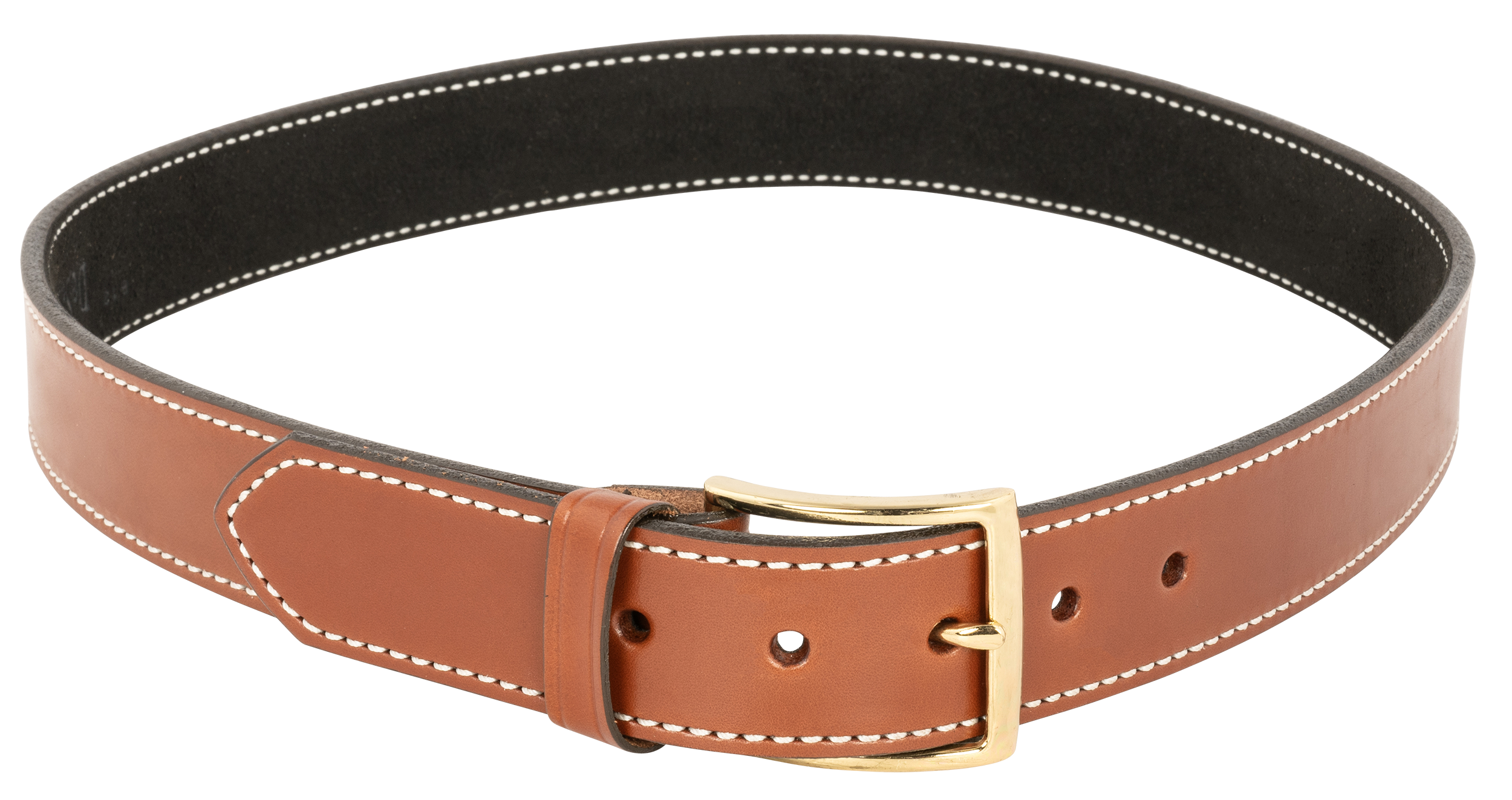 DeSantis Gunhide Tan Leather Belt with Suede Lining Size 34