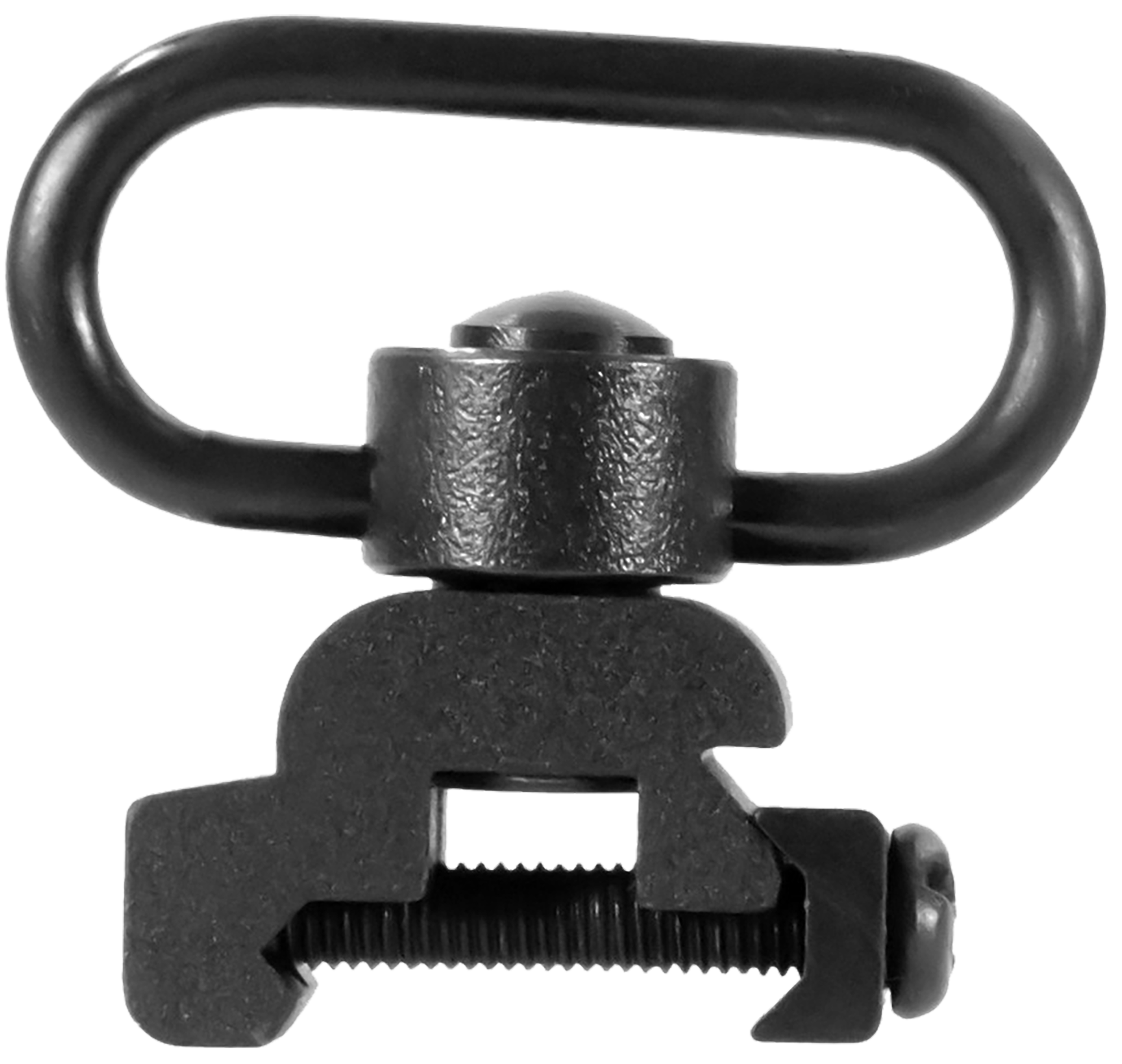 Aim Rail Mount QD Sling Push Button Black Aluminum