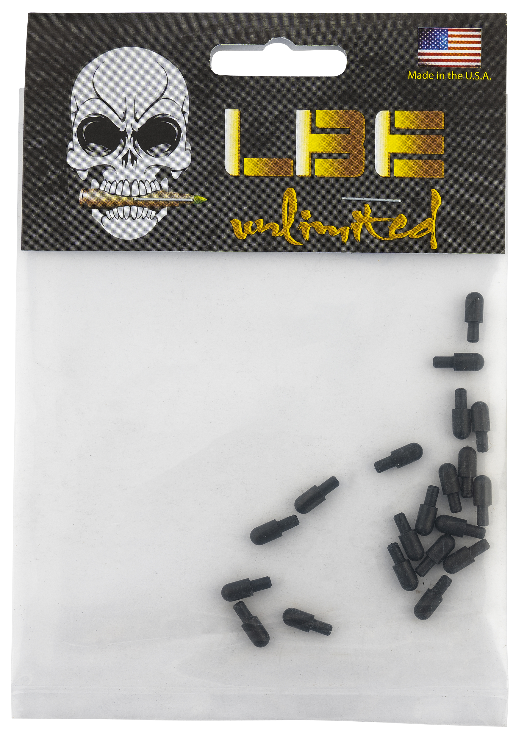 Lbe Unlimited Ar Parts Bolt Catch Plunger 20 Pack AR15 Black Steel