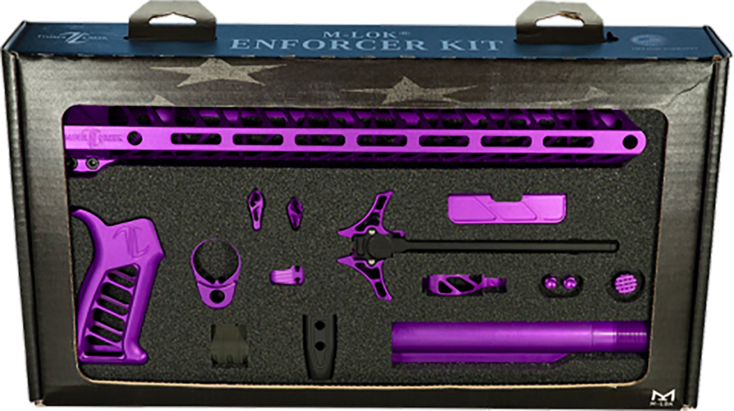 Timber Creek Enforcer Build Kit Purple Anodized for AR15
