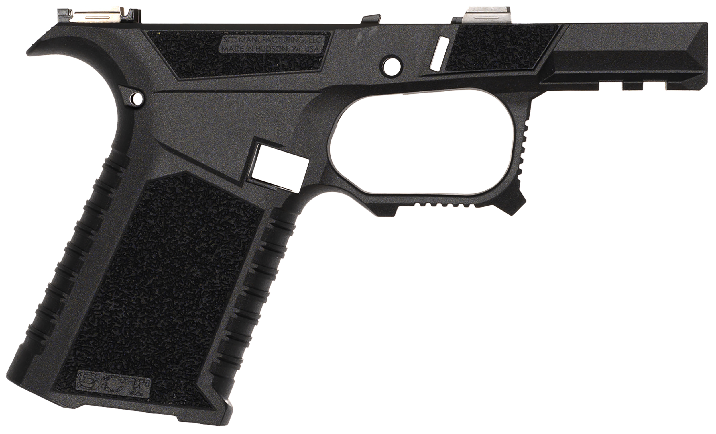 SCT Manufacturing SCT SC Frame for Glock G43X/G48 - Black - Custom Fit, Enhanced Durability, Precision Engineered - 225020100