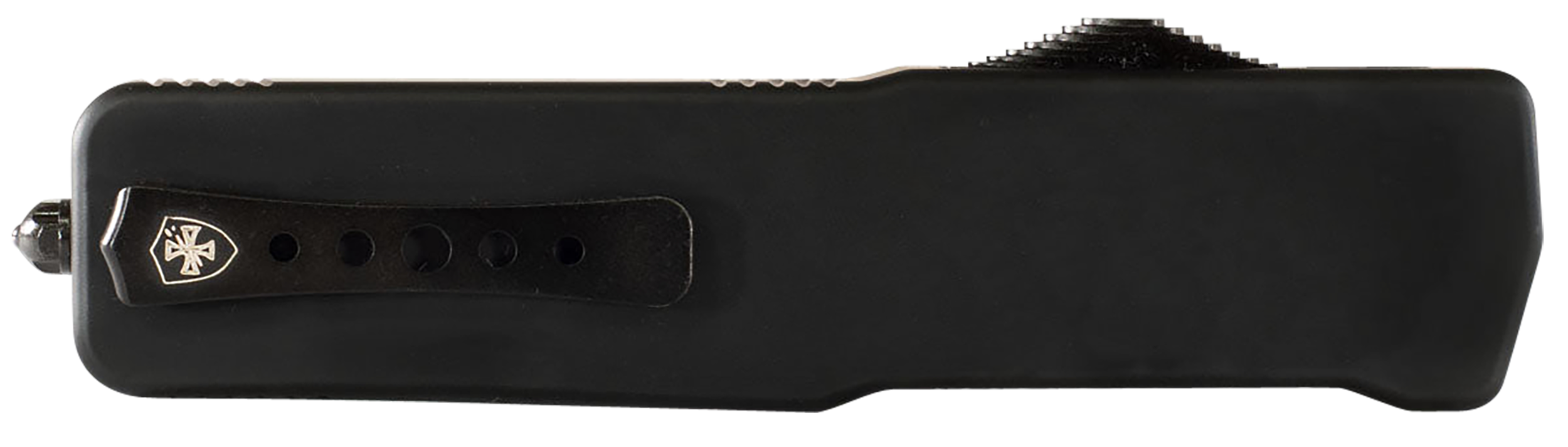 Templar Knife Premium Weighted OTF Knife Dagger, Black - MZ-BR-12-1