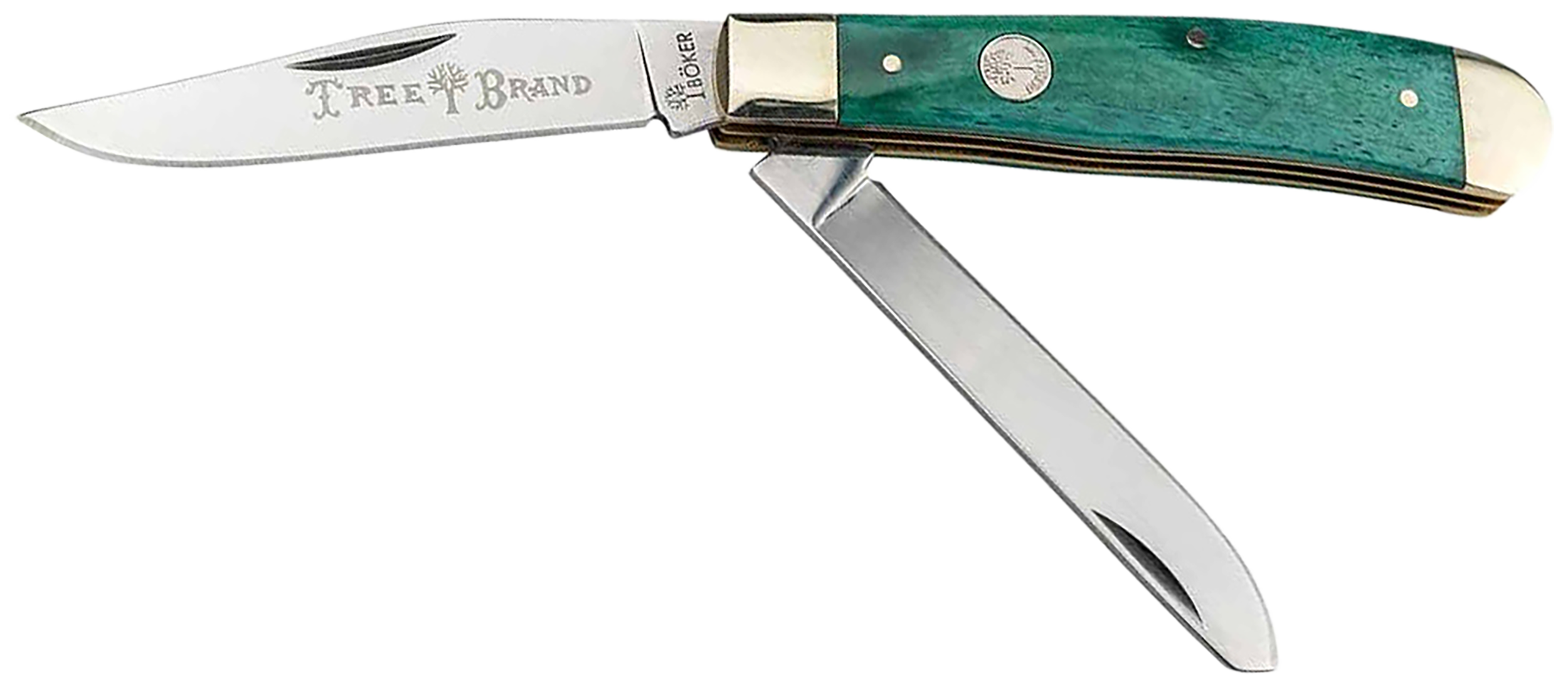 Boker Traditional Series 2.0 Trapper Smooth Green Handle