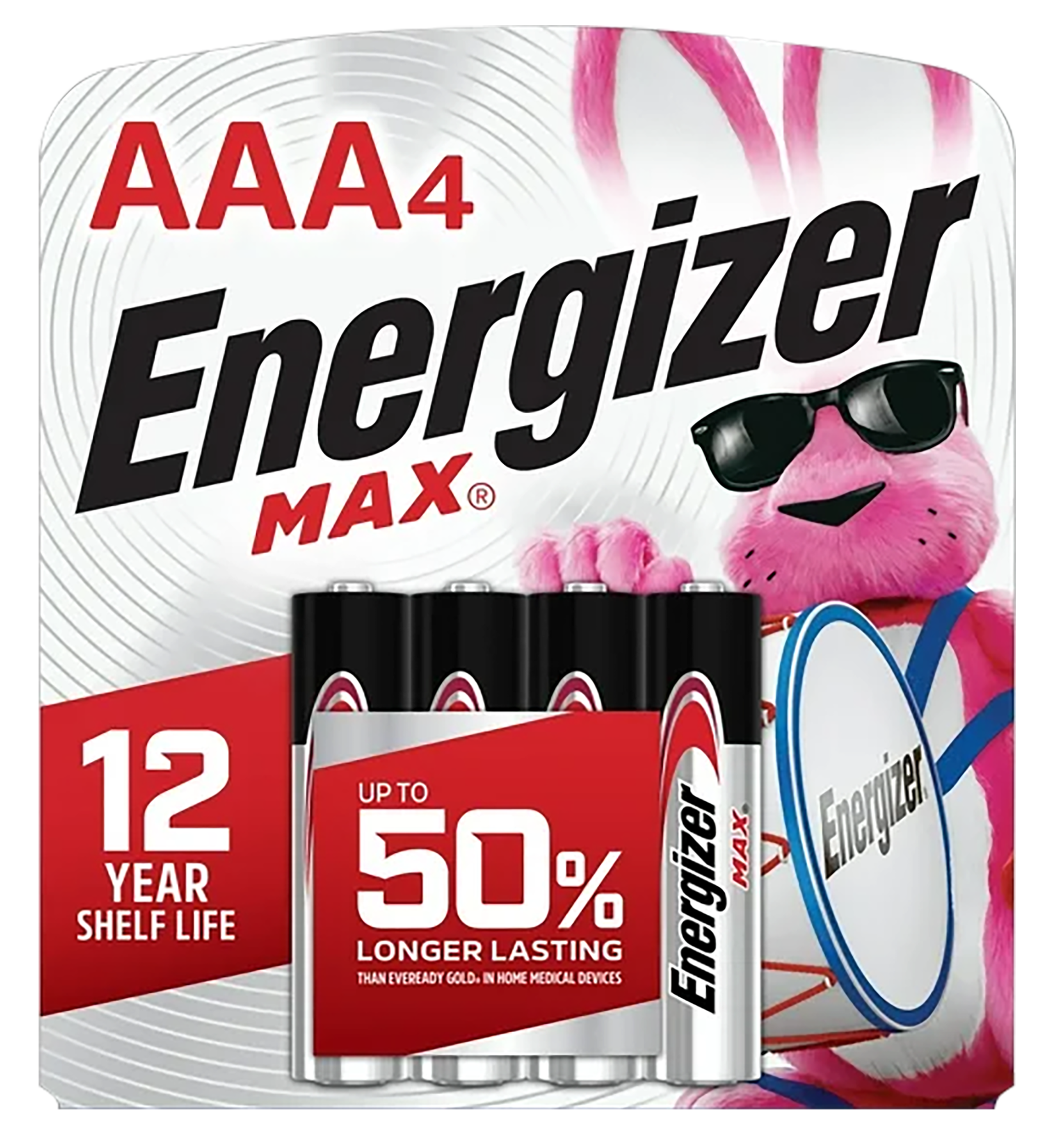 Energizer Max AAA Alkaline Batteries  4 Pack