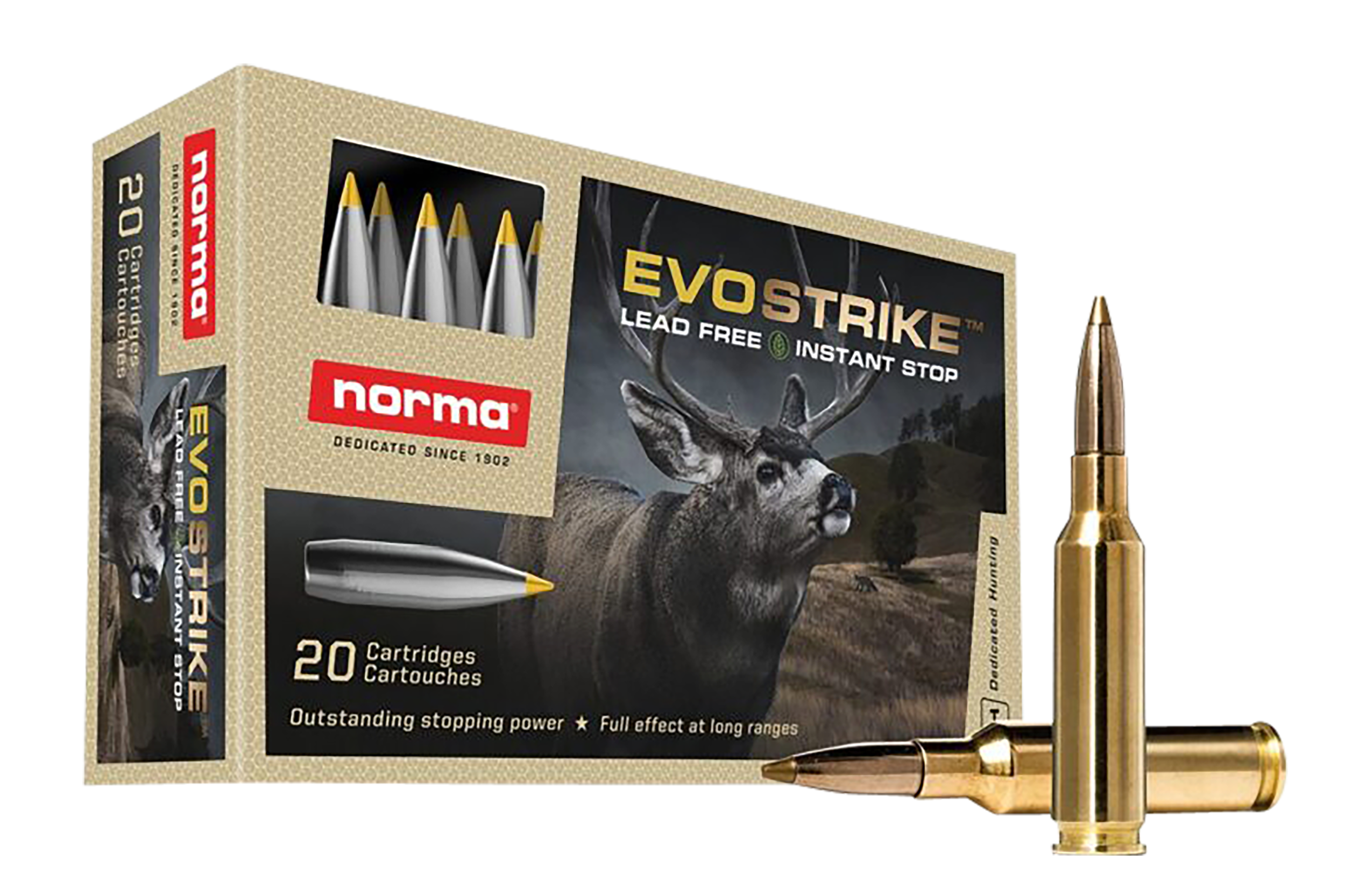 Norma Dedicated Hunting 6.5 Creedmoor 93 Gr Polymer Tip Boat Tail (Box)