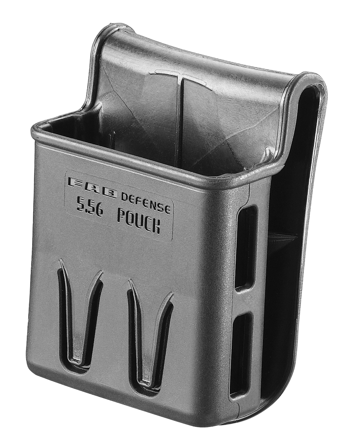 FAB Defense M4 Mag Pouch Black Polymer Belt Mount