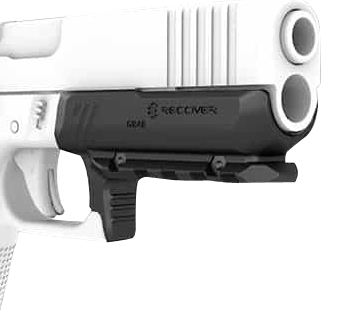 Customize Glock 48 with Recover Tactical GR48 Rail 57mm - Black for Superior Performance - GR4801
