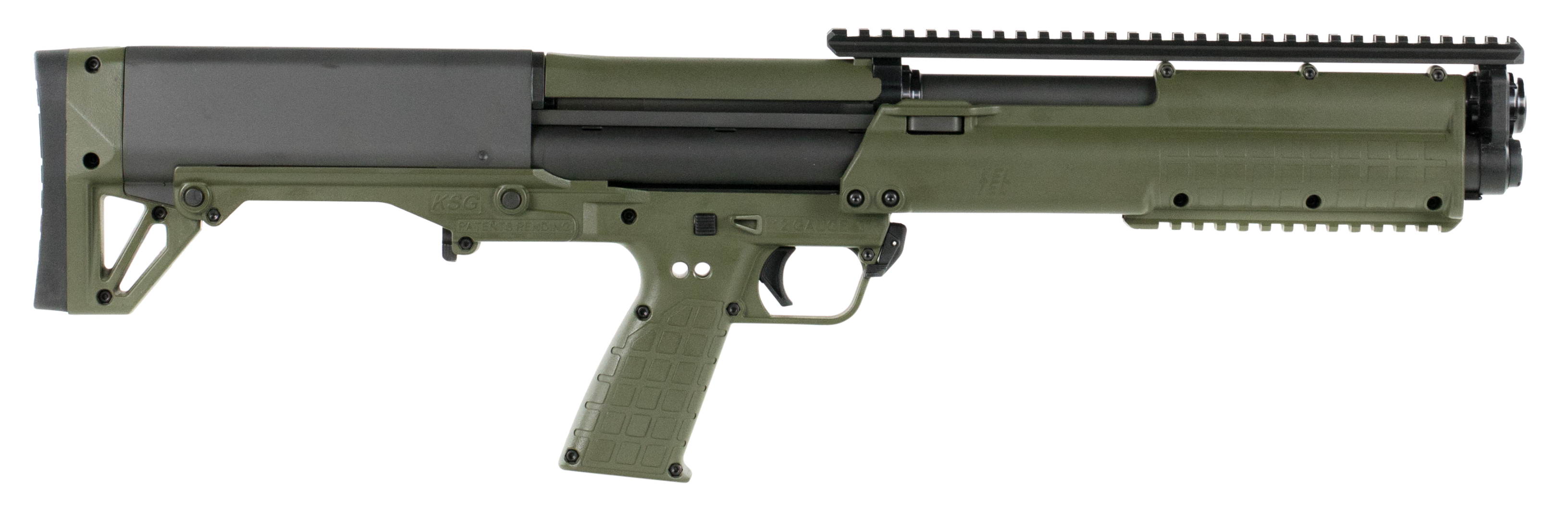Kel-Tec KSG Pump 12 Ga 18.5 3 12+1 Green