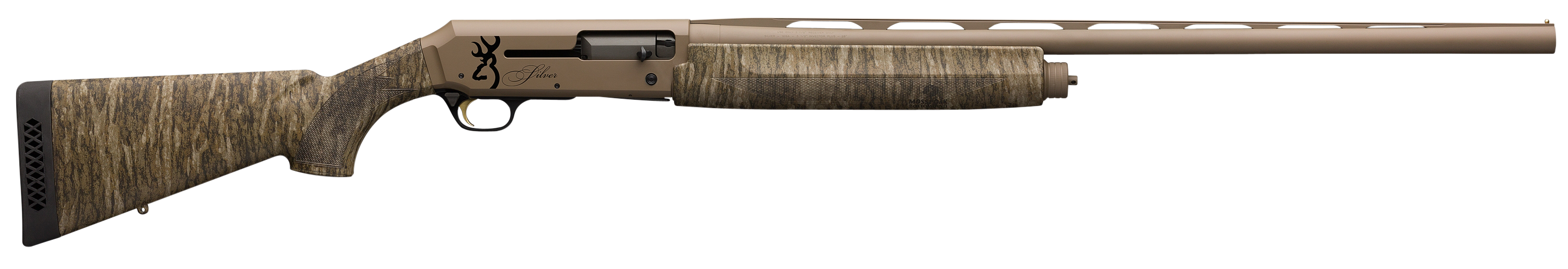Browning Silver Field 12 Gauge 26 4+1 Semi-Auto Shotgun (Mossy Oak/FDE)