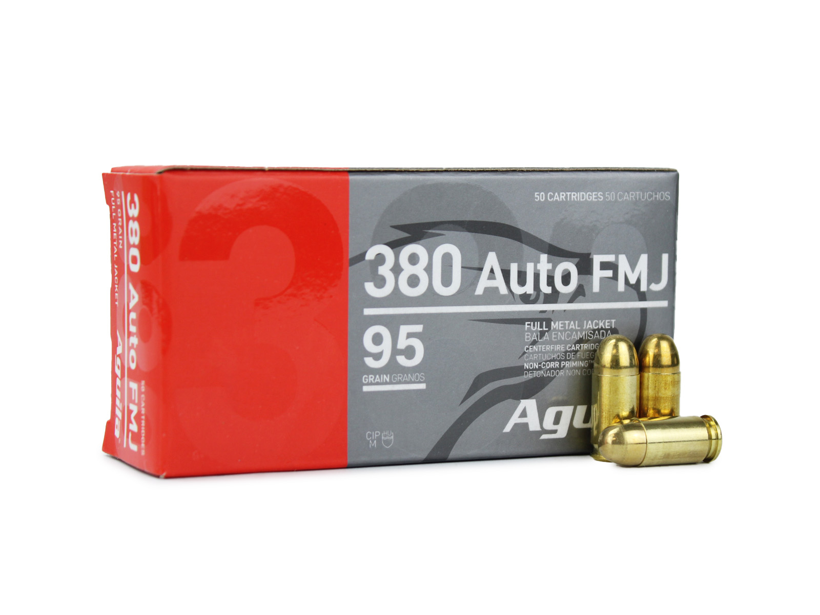 Aguila 380 ACP 95 Gr FMJ (Box)