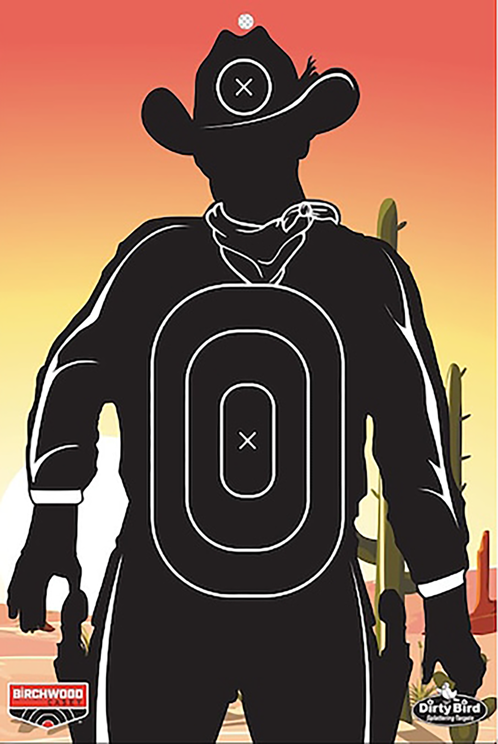 Birchwood Casey Dirty Bird Gunslinger Skyline Targets 6pk