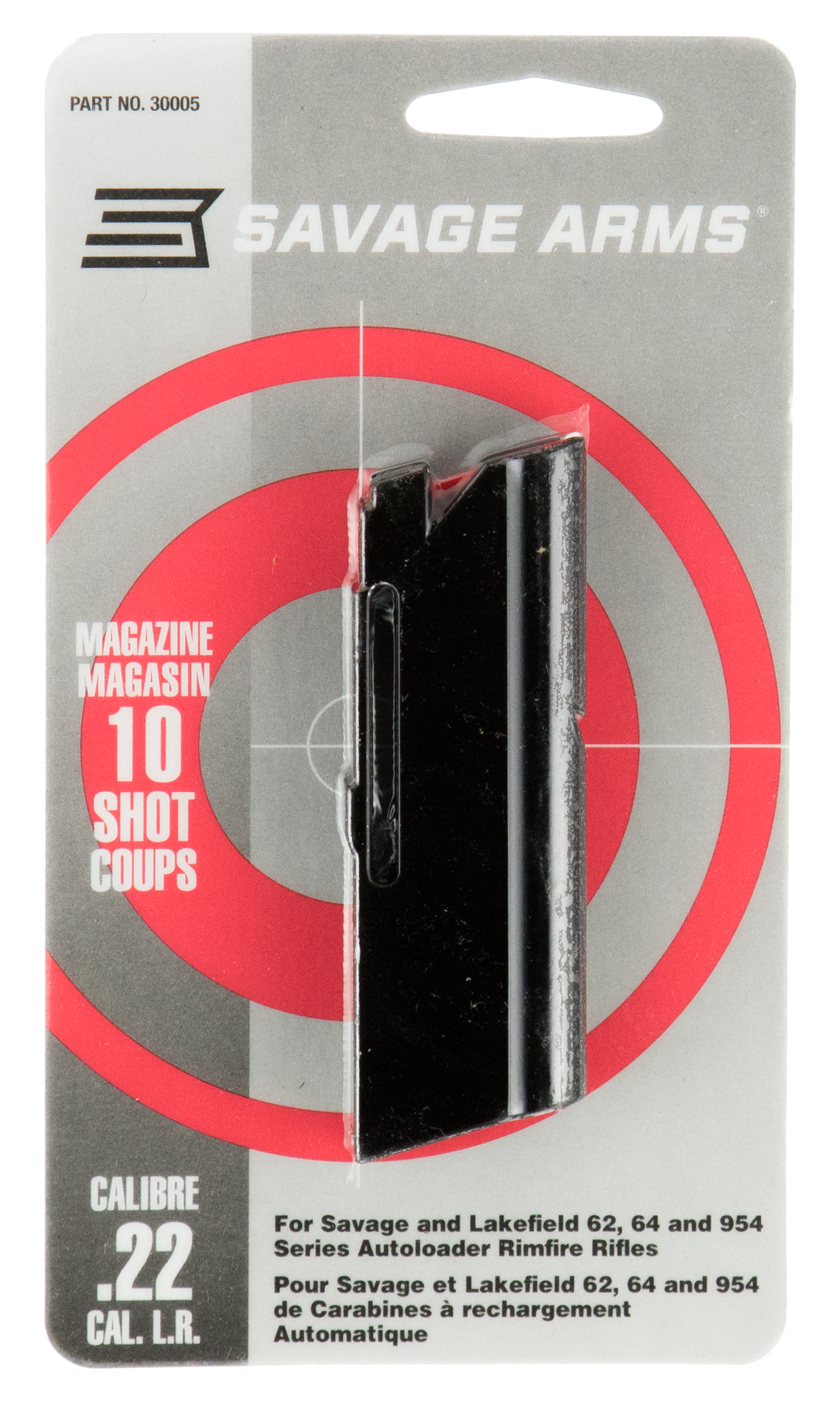 Savage Arms 64 Series 22 LR 10rd Blued Steel Magazine