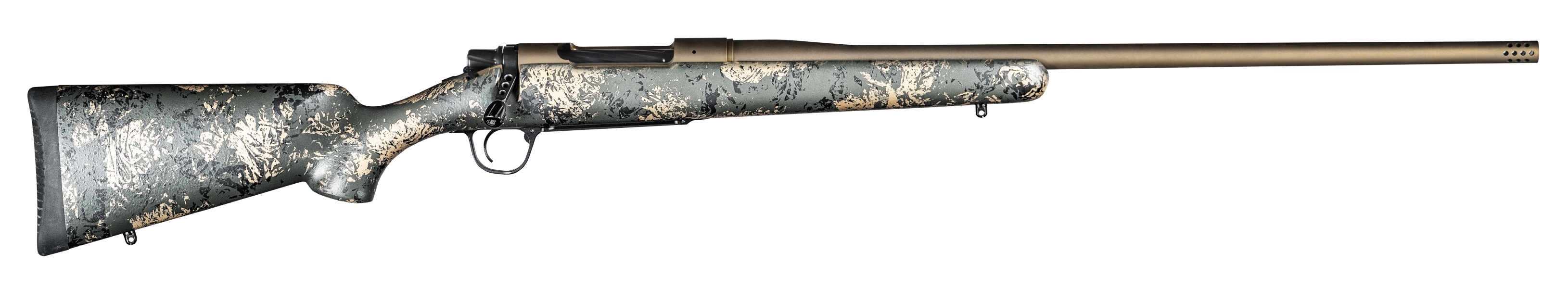 Christensen Arms Mesa 300 Win Mag Bolt 22 3+1 Bronze Green Black Tan