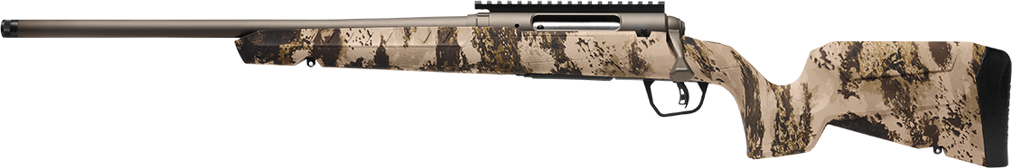 Savage Axis 2 243 Win Bolt 20 4+1 LH Gun Metal Bronze/Western Camo