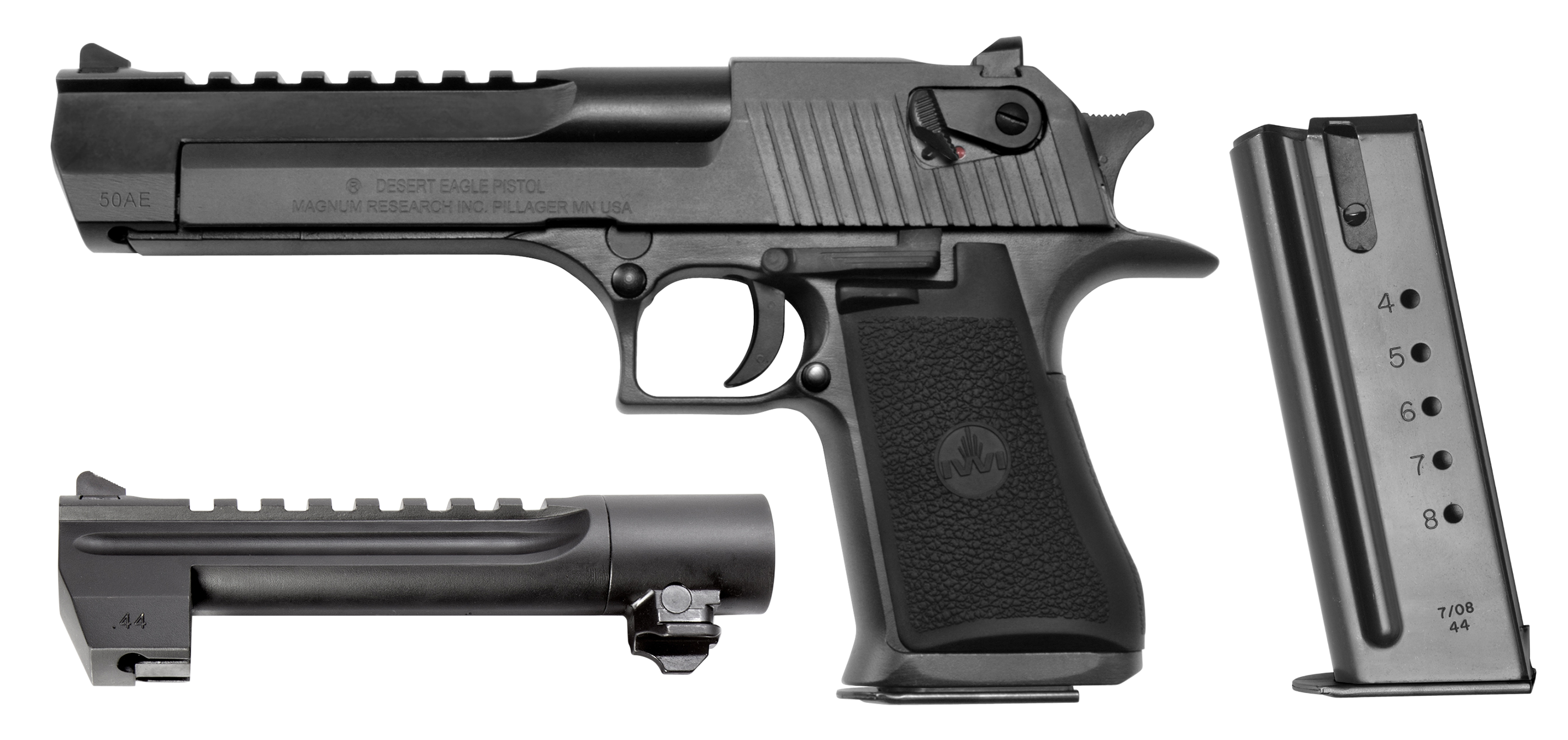 Magnum Research Desert Eagle 44 Rem Mag 6 7+1 Black