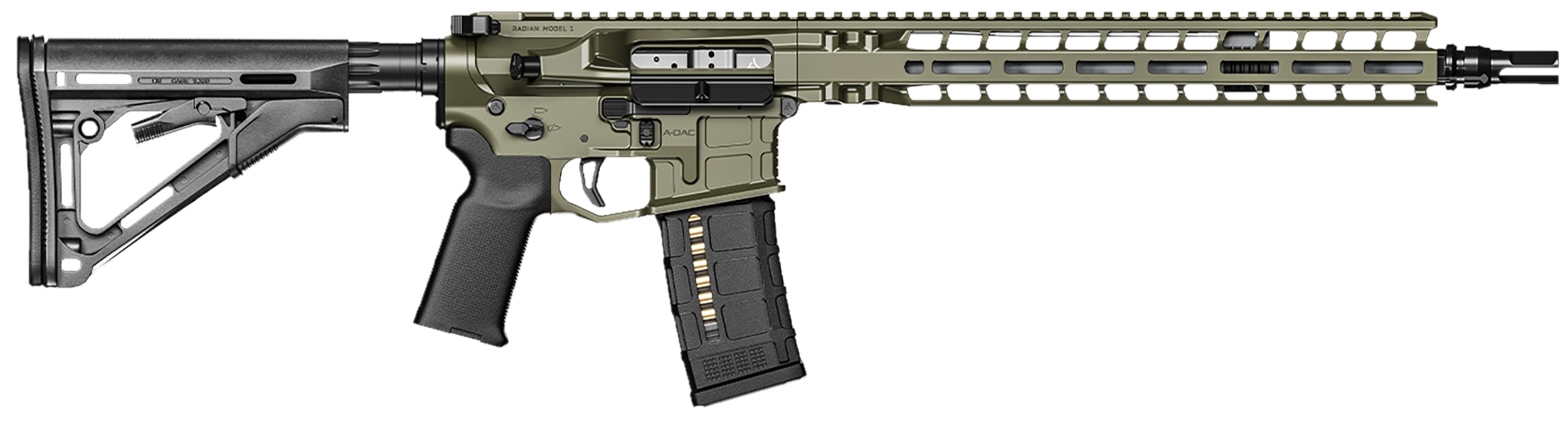 Radian Weapons Model 1 223 Wylde 14.50 30+1 Ambidextrous ODG
