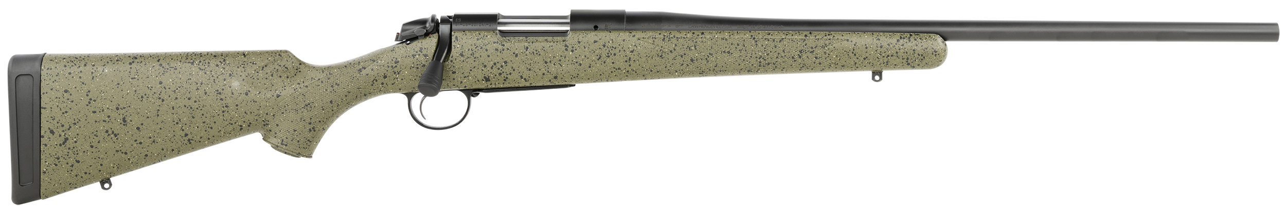 Bergara Rifles B-14 243 Win Bolt 22 4+1 Green