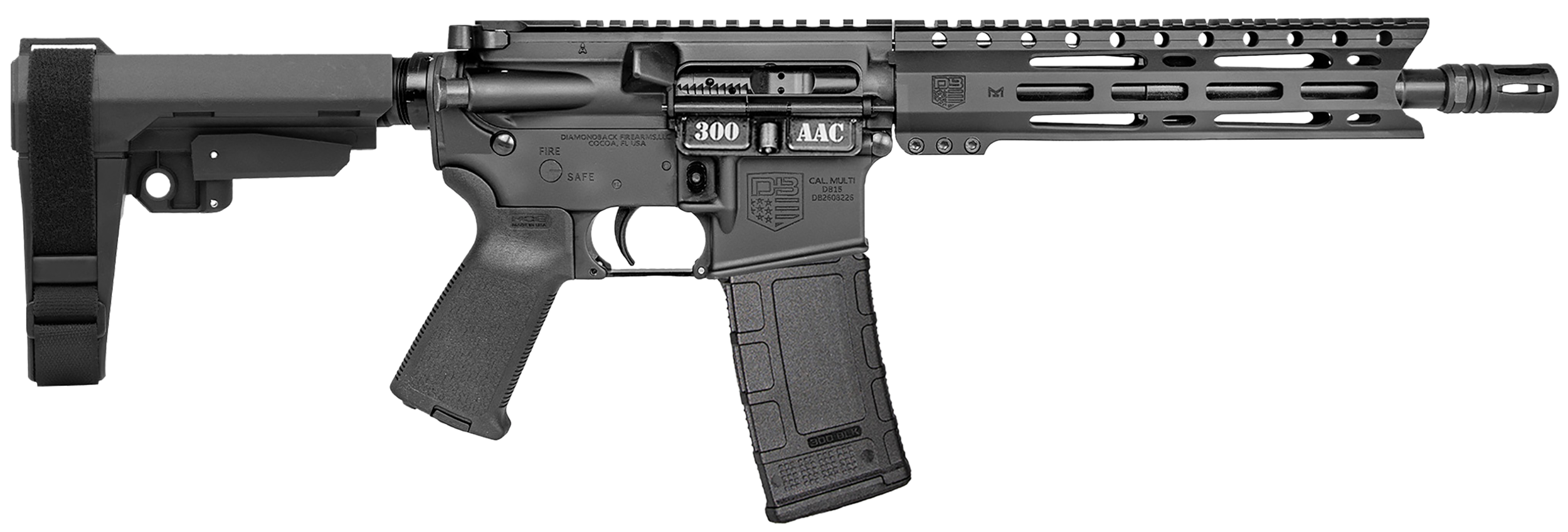 Diamondback DB15 300 AAC Blackout 10 30+1