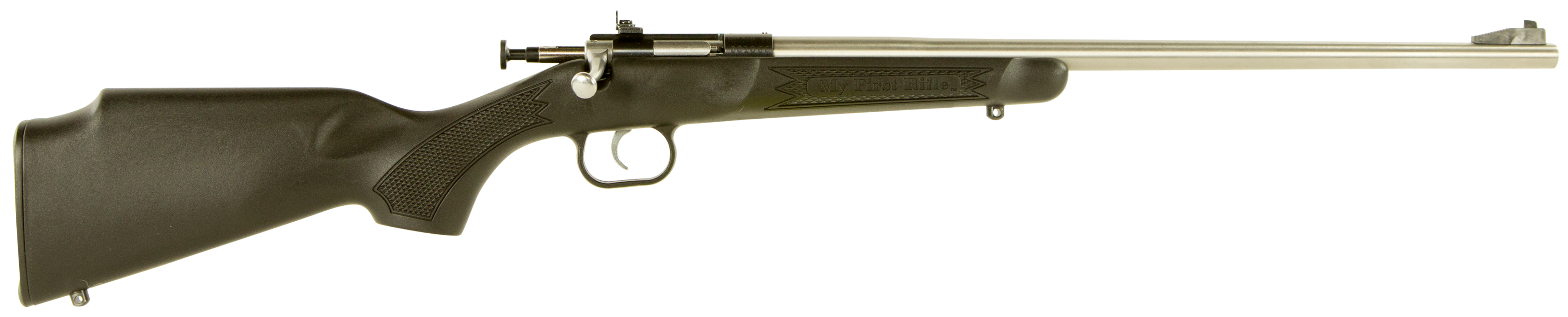 Crickett Youth Gen2 .22LR 16.12 1rd Bolt Action Rifle (Black/Stainless)