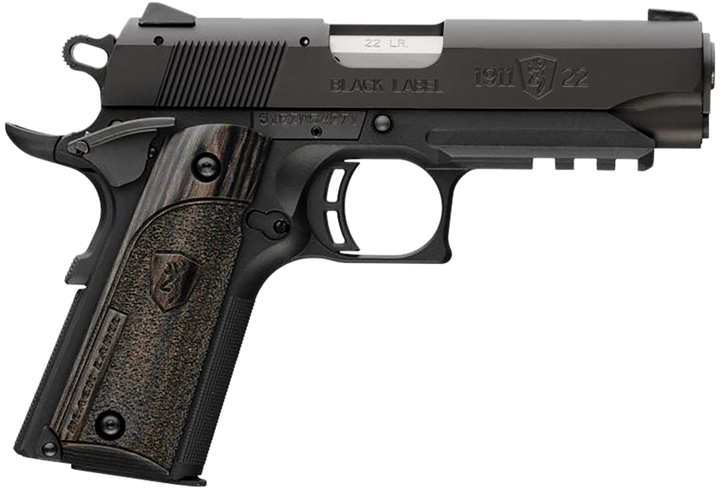 Browning 1911-22 22 LR 3.63 10+1 Matte Black Polymer