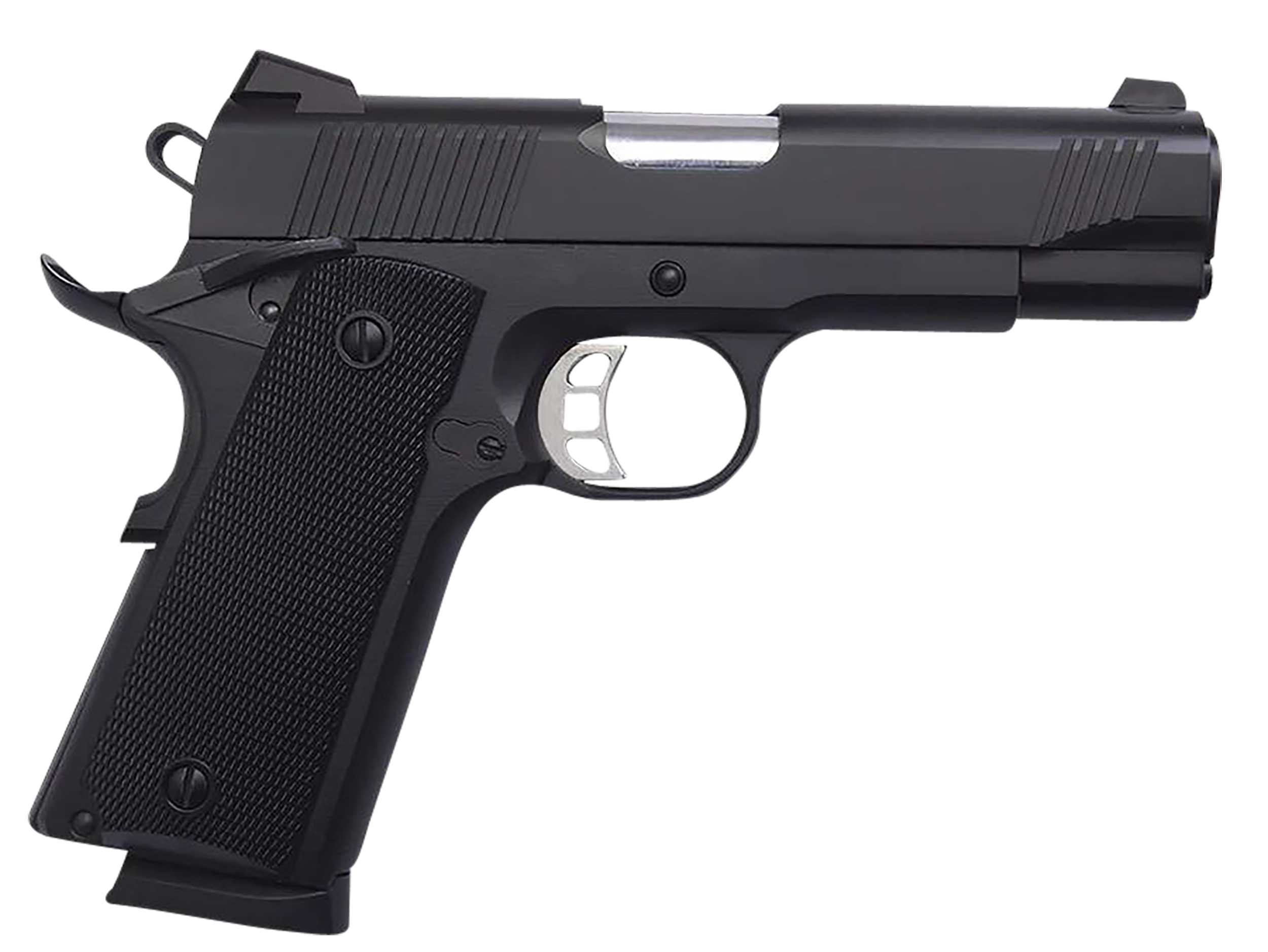 Tisas Arms 1911 Carry 9mm Luger - 4.25" Barrel 9+1 Capacity Black Cerakote