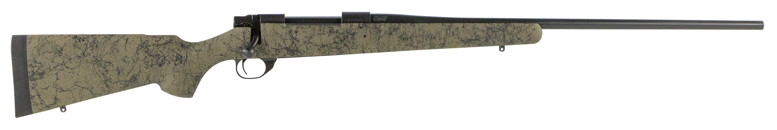 Howa M1500 7mm Rem Mag Bolt 24 3+1 Black Green