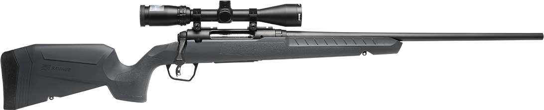 Savage Axis 2 22-250 Rem 22 4+1 Black Gray