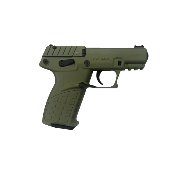 Kel-Tec P17 22 LR 3.80 16+1 OD Green w/Black Controls