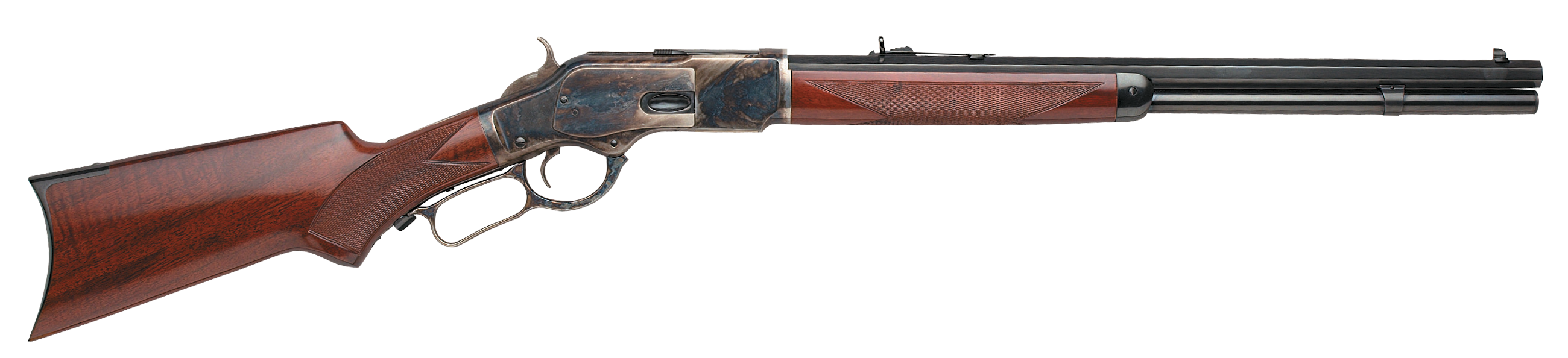 Taylors And Company 1873 357 Mag Lever 20 10+1 Blued Case Hardened
