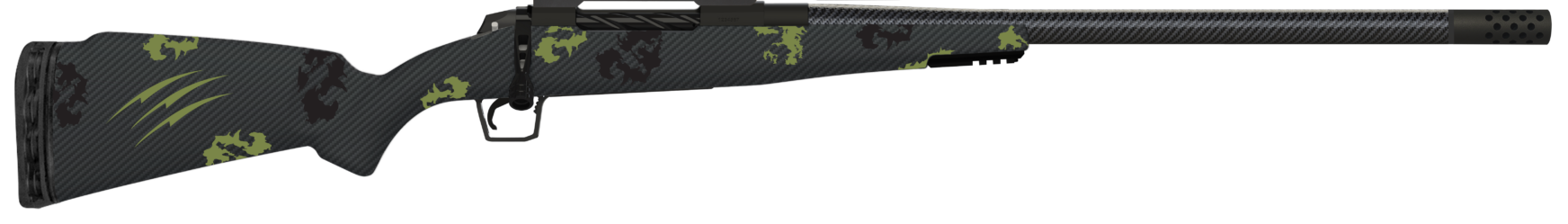 Fierce Firearms Ct Rogue 7mm PRC Bolt 22 3+1 Black Forest Camo
