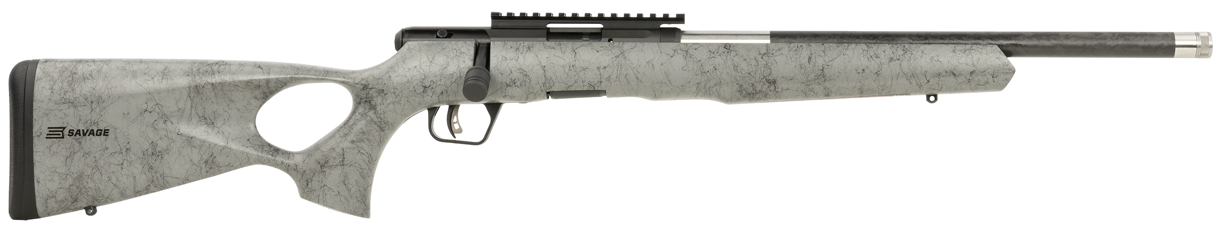 Savage B Series 22 LR Bolt 18 10+1 Gray