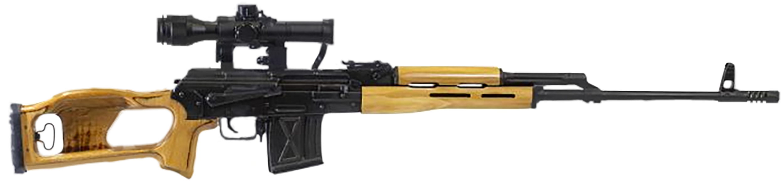 Century Arms PSL 54 W/Optic 7.62x54mmR 24.5 10+1
