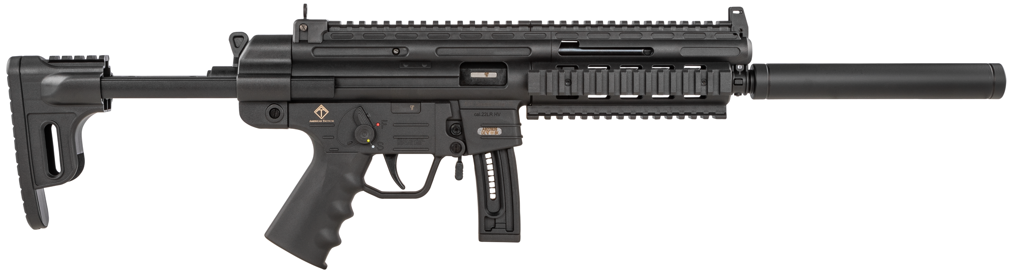 Gsg German Sports Guns Gsg-16 22 LR 16.25 10+1 Black Rifle