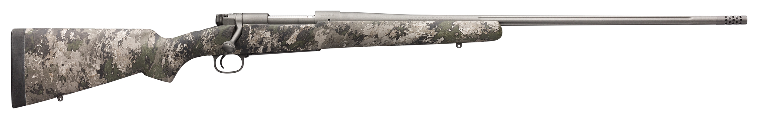 Winchester Guns Model 70 264 Win Mag Bolt 26 3+1 Tungsten Gray