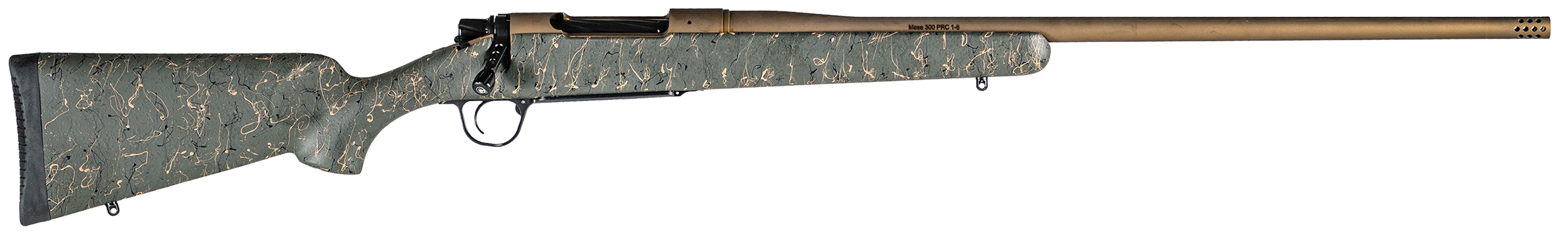 Christensen Arms Mesa 300 PRC Bolt 26 3+1 Burnt Bronze Green Black