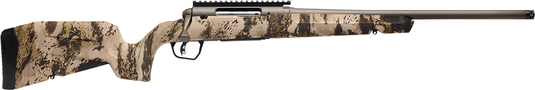 Savage Axis 2 243 Win Bolt 20 4+1 Gun Metal Bronze Natural Camo
