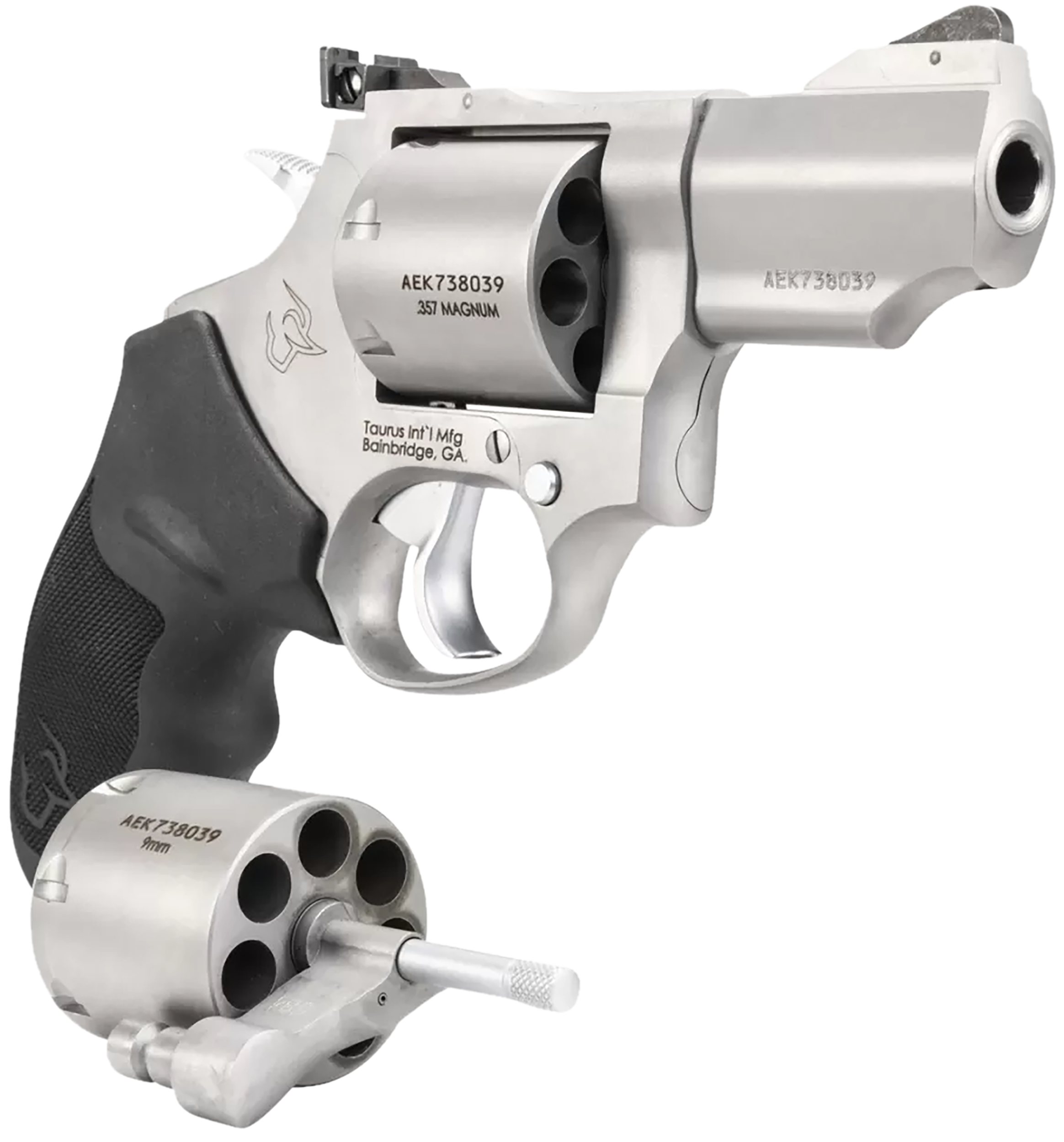Taurus 692 357 Mag/38 Special +P/9mm 2.50 7rd Matte Stainless