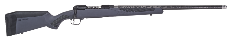 Savage 57578 110 Ultralight 6.5 Creedmoor 4+1 22 Gray Fixed AccuFit Stock Black Melonite Right Hand
