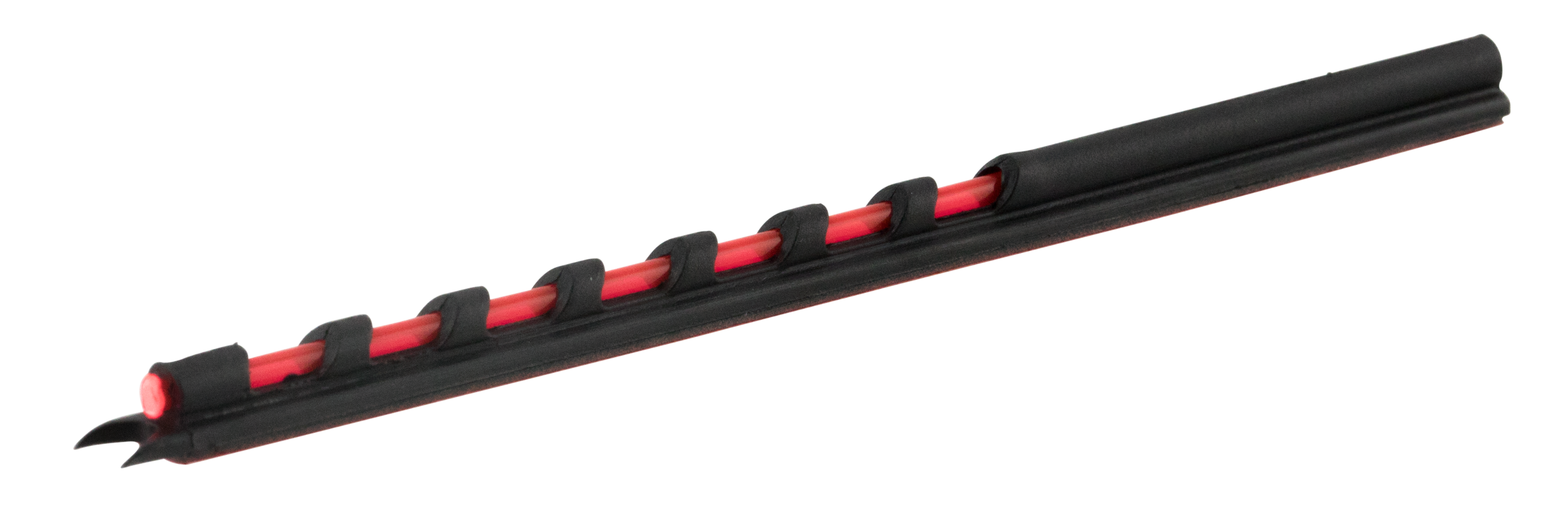 Truglo Glo-Dot Pro Shotgun Vent Rib Red Fiber Optic Black