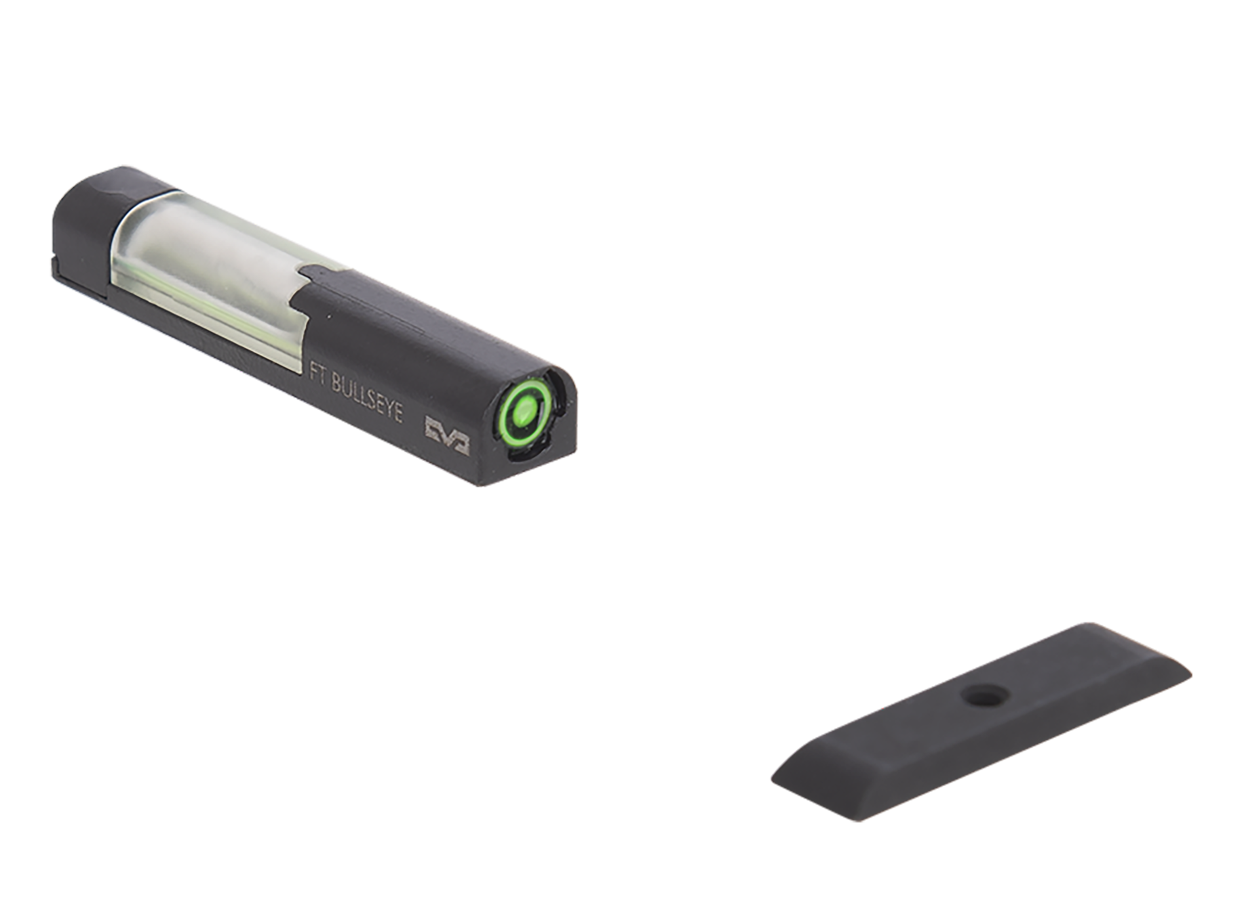 MEPRO USA LLC FT Bullseye Front Sight Green Tritium for Glock