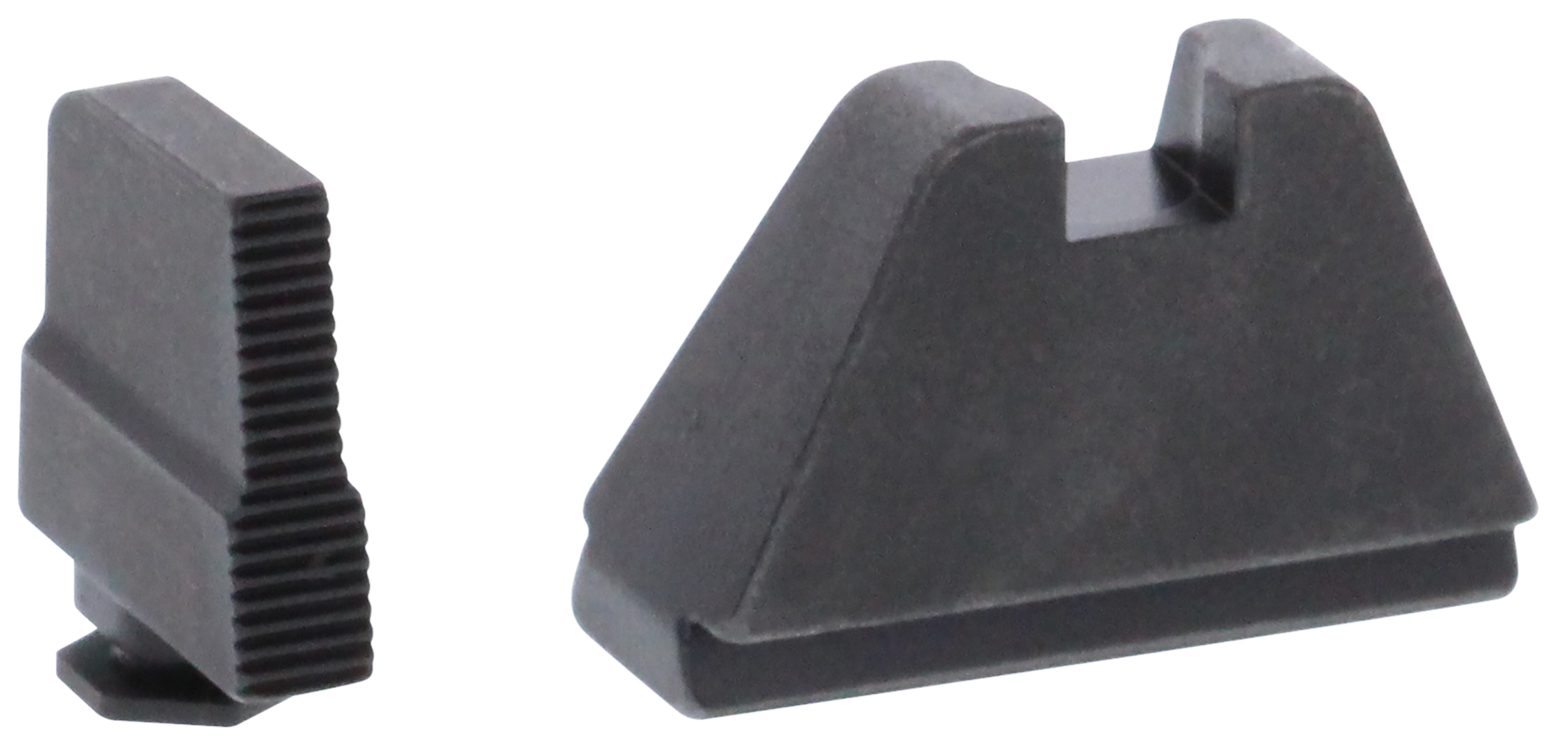 5xl Tall Optic Compatible Serrated Sight Set For Glock(R) - 5xl Opt Comp Sights Serrated Front .407''''f/.507''''r For Glock