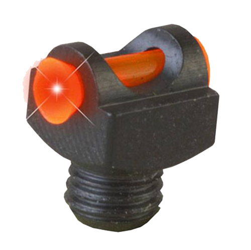 Truglo TG954DR StarBrite Deluxe  Universal Shotgun Red Fiber Optic Black