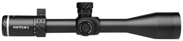 Riton 6-24x50 3 Series Conquer MPSR Illuminated 0.1 MRAD Reticle FFP Rifle Scope - 3C624LFI23