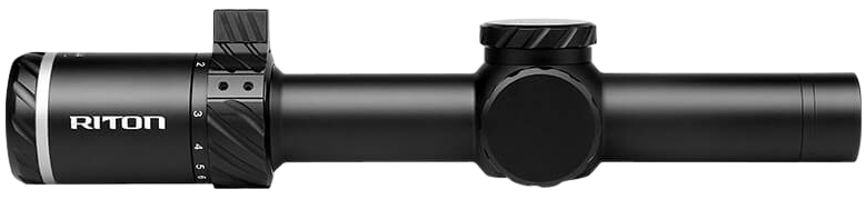 Riton Optics 3 Tactix Black 1-8x 30mm Tube Illuminated Reticle