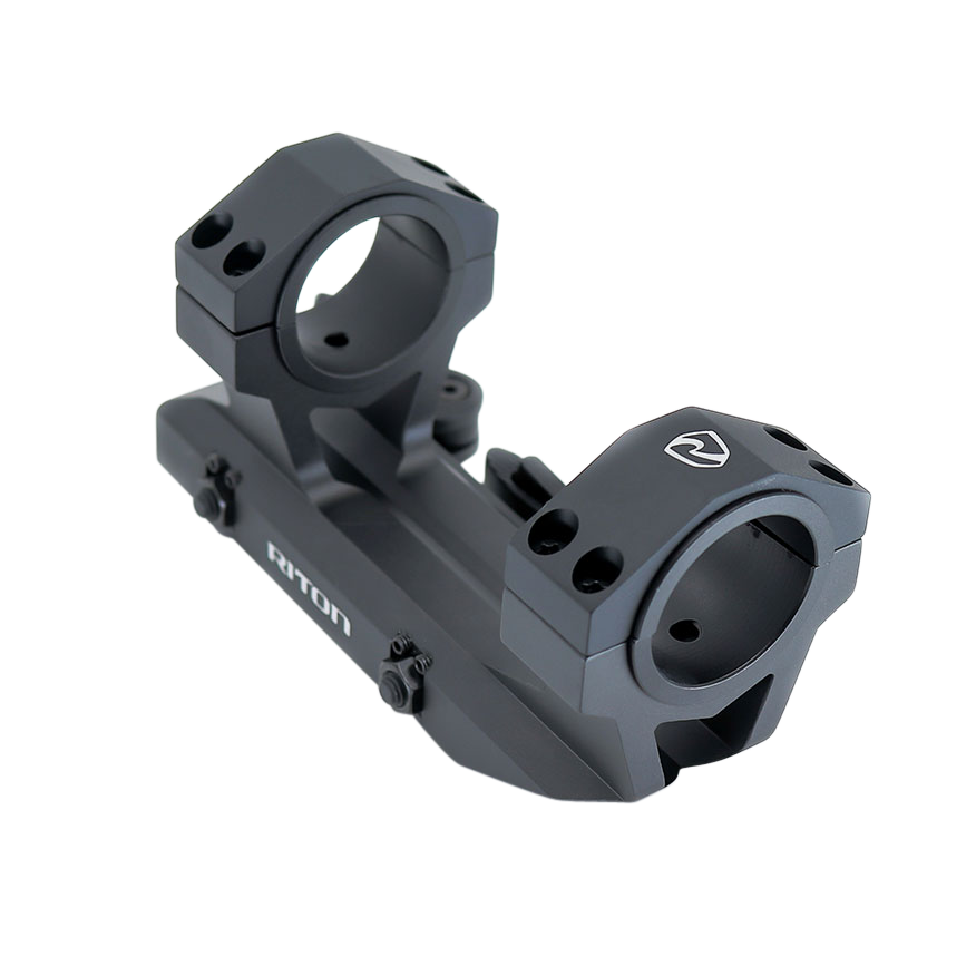 Riton Optics Precision QD Scope Mount 30mm/1in Aluminum