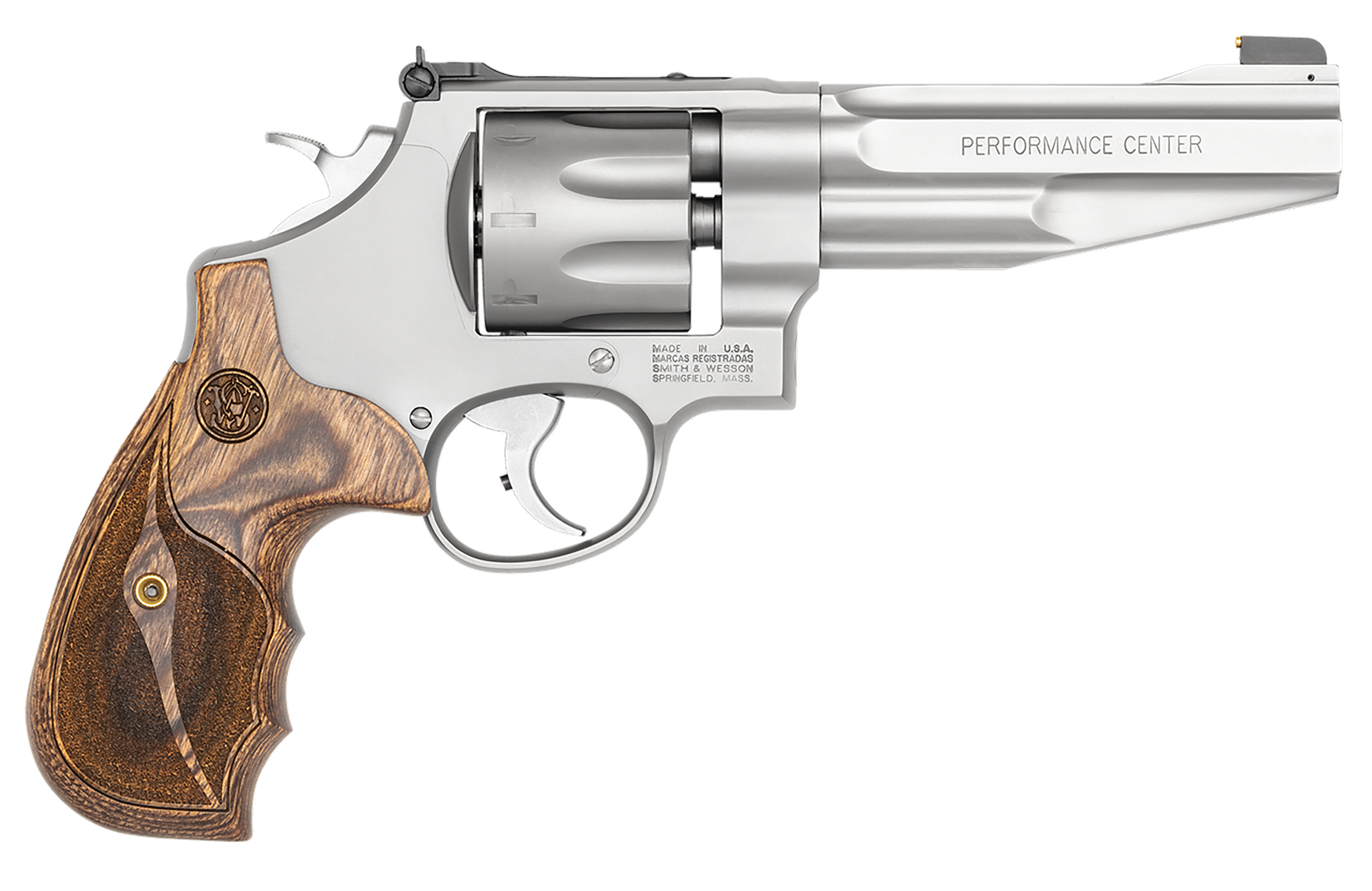 Smith & Wesson Performance Center Model 627 .38 Special +P 8-Round 5" Stainless Revolver