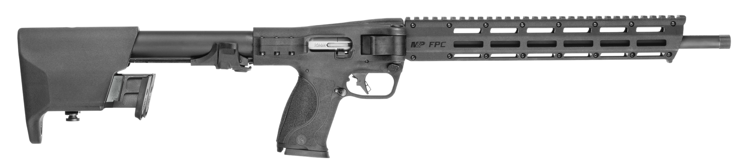 Smith & Wesson(R) - 14168 - M&P FPC 10mm Auto 10+1 16.25" Semi-Auto Black Rifle