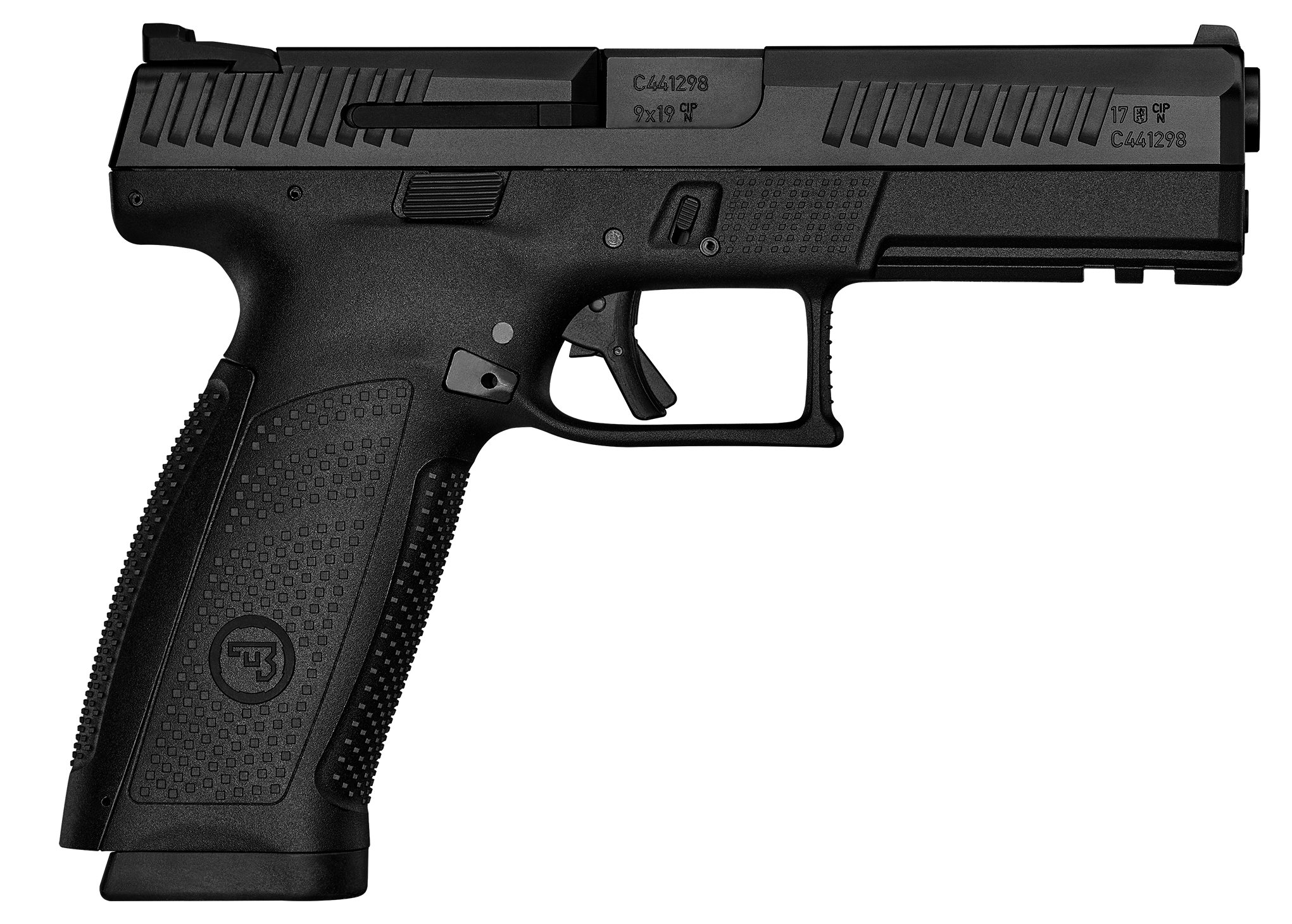 CZ P10 F 9mm 4.50 10+1 Black Polymer Frame