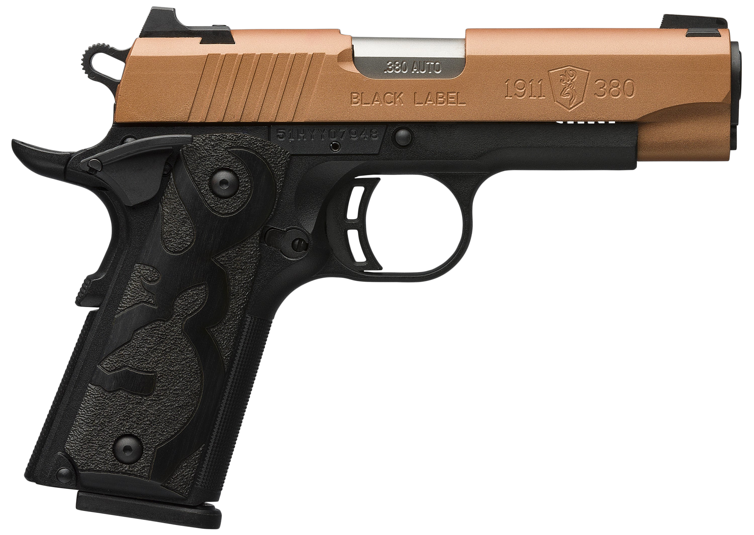 Browning 1911-380 Black Label 380 ACP 3.63 8+1 Northern Lights