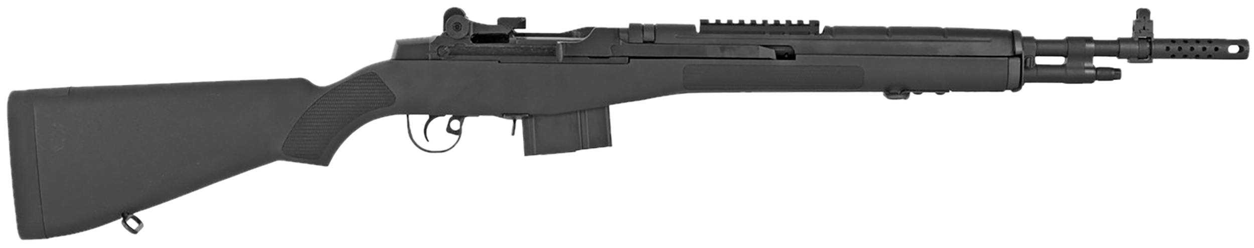 Springfield M1A Scout Squad Semi-Auto 308 Win/7.62 NATO 18 10+1 Black